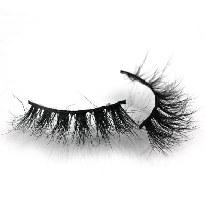 China Natural 2091 seller mink lashes wholesale sensitive tapered fluffy strip mink eyelashes 3d mink eyelashes for sale