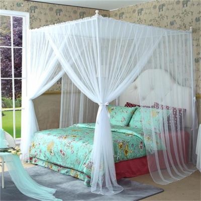 China 2018 New Crown Folded 100% Nylon Mosquito Net For Double Bed for sale