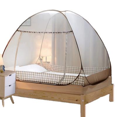 China Portable Collapsible Single Curtain Mosquito Door Mosquito Net Travel Dome Easy Fold Mosquito Nets In Camping for sale