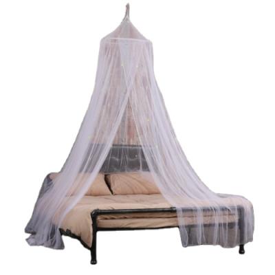 China Folded King Size Bed Canopy Black Color Mosquito Net For Indoor Outdoor Mosquito Net for sale