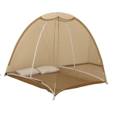 China Insecticide Treated Wholesale Portable Double Bed Mosquito Nets Anti-mosquito Home Indoor Dome Tent for sale