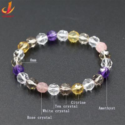 China CLASSIC Wholesale Crystalline Bangle Natural Gemstone Fengshui Bracelet For Girls Jewelry Bracelet For Gift for sale