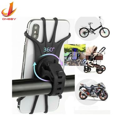 China Wholesale Bike Bicycle Motorcycle Mobile Phone Car Adjustable Mobile Phone Holder For Mobile Phone GPS for sale