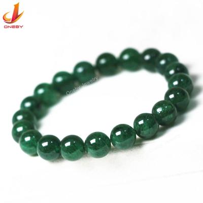 China CLASSIC 8mm End Heath Heart Child Healthy Care Feminino Smart Worry Health Strawberry Green Bracelet for sale