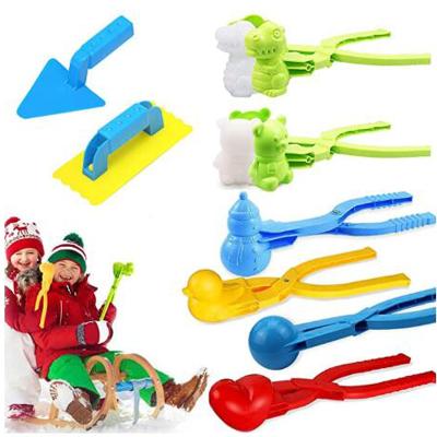 China No Children's Beach Snow Toys Snow Clip Multiple Shapes Mixed With Snow Clip Parent-child Interactive Snowball Fighting Tools for sale