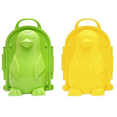 China Customized Children's Toy Snow Fighting 3D Penguin Manual Winter Snow Clamping Model Clip Making Tool for sale