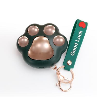 China Cute Mini Cartoon Winter Hand Warmer Paw Shape Portable Heating Hand Fill Warmer With USB Line For Small Gift Can Print LOGO for sale