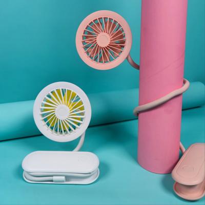 China Mini Small Shape Changing Fan Flexible Travel Desktop Portable Fan With Flexible Hose for sale