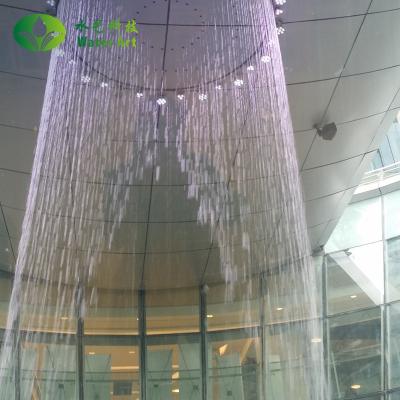 China Custom Design Free Design Waterfall Fountain Graphic Digital Water Curtain Water Rain Curtain for sale