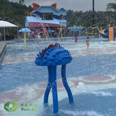 China Free Custom Design Large Outdoor Water Park Interactive Fountain Landscape Fountain for sale