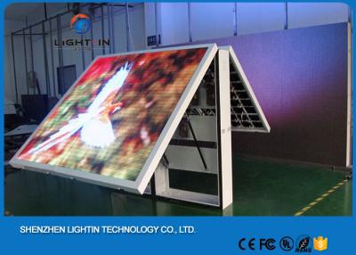 China Small P8 Mobile Front Service Led Display Board / Led Backdrop Screen for sale