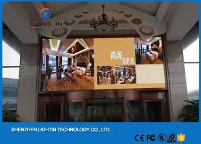 China P7.62 Full Color slim LED screen , Video hd LED display With 1/8 Scan for sale