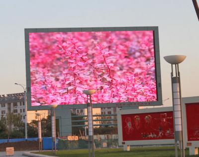 China IP65 DIP Full Color P10 Outdoor LED Screens Iron / Aluminum Cabinet 960*960mm for sale