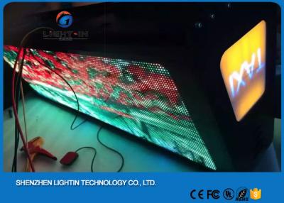 China Outdoor Waterproof IP65 P5 Ture Color Taxi LED Display 960*320mm Small Size for sale