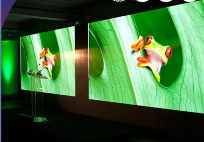 China 1800 Nits / Sqm High Definition P3 Small Pitch LED Display / RGB Full Color LED Screen for sale