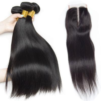 China 30 inch Vietnamese cuticle silky straight wave lined double pulled bone straight bundles for sale