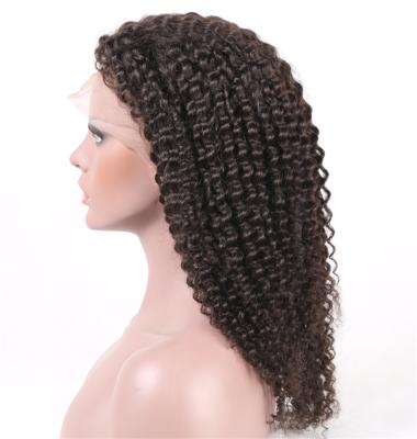 China Direct Sales Brazilian Kinky Curly Highlight Curly Highlight Lace Front Wig Factory Low Cost Curly Lace Front Wig Virgin Hair for sale