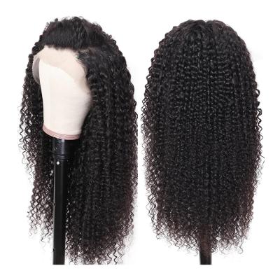 China Hd Curly Brazilian Virgin Curly Curly Closure Lace Frontal Wig Hair for sale