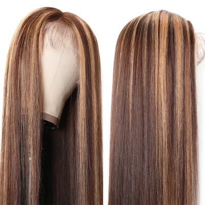 China Wholesale Silky Straight Wave Ombre Silky Straight 100% Custom Wigs Lace Frontal Hair for sale