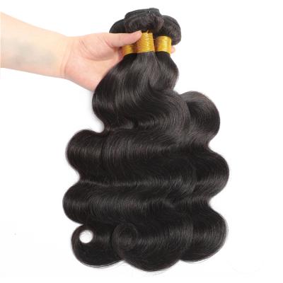 China Wholesale Raw Virgin Body Wave Body Wave Cuticle Aligned Hair , Free Sample Raw Indian Hair Bundles for sale