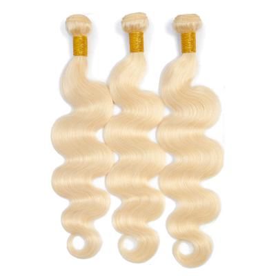 China Silky Straight Wave 30 40 Inches Cuticle Aligned Virgin 613 Raw Blonde Hair Bundles Hair for sale