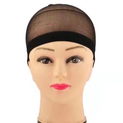 China Pol Yester Material Wholesale Breathable Nude Stocking Wig Caps Stretchy Nylon Wig Caps for sale