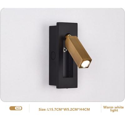 中国 スイッチ付き LED 壁ランプ ホテル 寝室 ベッドサイド 壁ランプ 販売のため