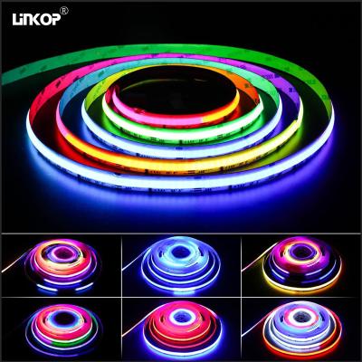 China RGB COB LED Light Strip Addressable 12V 720 Light/Meter 2811IC Color Flexible for sale