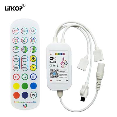 China Tuya Wifi Led Controller For Strip Light With Remote And App Control for sale