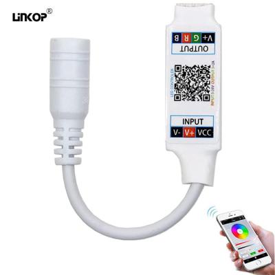 China Mini Smart Led Controller With Music Voice Control App And Built In Microphone for sale