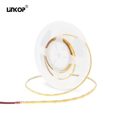 China 12w/M Cob Led Light Strip Adjustable 24v 400 Leds/M 5mm Single Color for sale