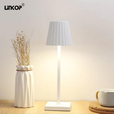 China Black Or White Touch LED Table Lamp 3W With 3 Leds In Tri Tone Finish for sale