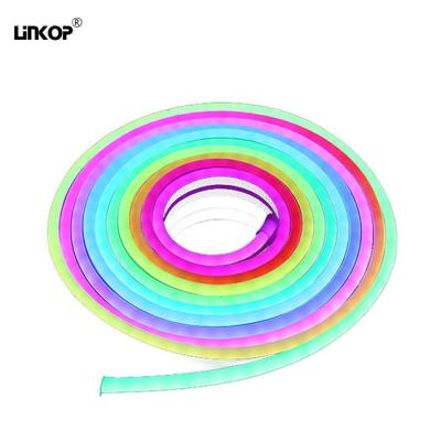 China Multicolor Ip67 Led Neon Light Cuttable Addressable Led Neon Rope For Commercial for sale