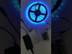 Rgb Dc Input Port Led Controller Is Controlled By A 24 Key Remote Control Unit