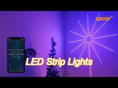 music running horse led strip lights with addressable magic smoke lights