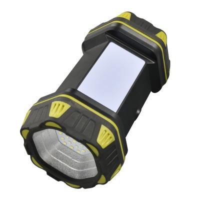 China Hot Sale Outdoor LED Emergency Camping Work Light Rechargeable Super Bright Portable Lamp With Hand Plug YR-04 for sale