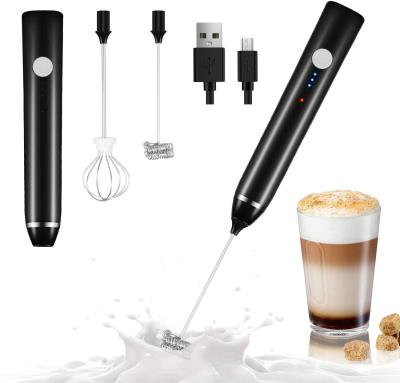 China Viable electric multifunctional portable milk frother machine automatic coffee milk maker coffee milk frother for sale