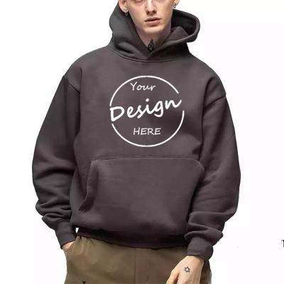 China Anti-pilling OEM Wholesale High Quality Fleece Cotton Men's Jumper Pullover Hoodie Luxury Print Heavyweight Oversized Men Hoodies Sweatshirts for sale