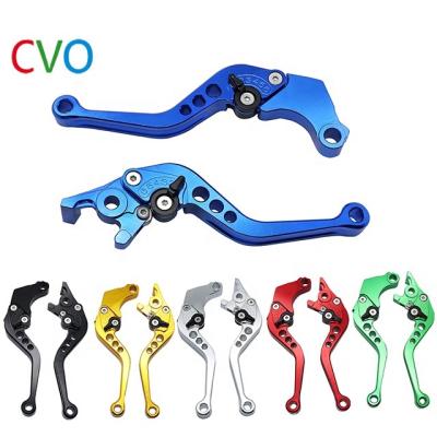 China CNC Six Gears Adjustment Handle Span Wholesale Price Disc Gears Adjustable Handle Motorcycle Brake Clutch Handle Lever for sale