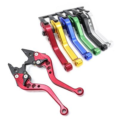 China Disc Brake Custom Motorcycle Levers CNC Six Gears Brake Adjustable Clutch Lever For Bicycle Motorcycle Motorbike Motocross Dirt Bike for sale