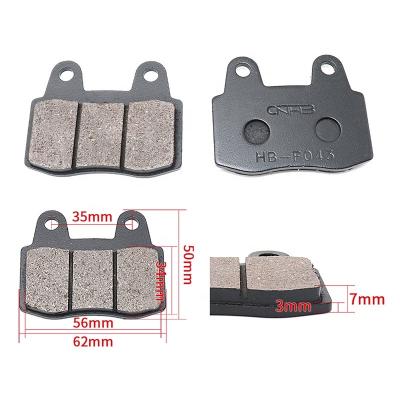 China Hot Disc Brake Product Non-Asbestos Friction Material Semi-metal Disc Brake Pad For Electric Bike Motorcycle Bicycle Brake Caliper for sale