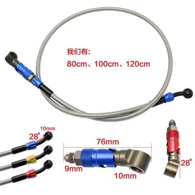 China Hot AN3 Hydraulic Brake Product Motorcycle Bicycle Steel Wire Quick Release Connector Oil Hose Tube For Honda Suzuki Yamaha Kawasaki KTM for sale