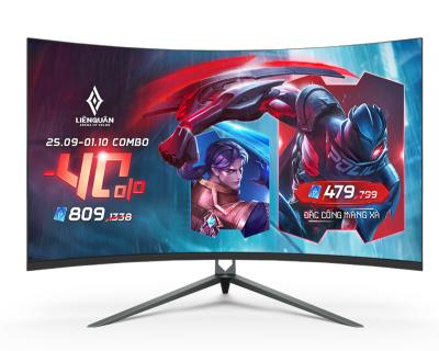 China Curved Low Price 32 Inch Curved Monitor 4k Monitor 144hz Gaming Monitor 144hz for sale