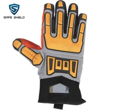 China Safety Petroleum Cut-Resistant Gloves And Gas Gloves Anti Oilfield Kong Impact Resistant Gloves for sale