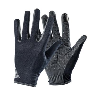 China High Quality Touch Screen Safety Jogger Gloves Touch Screen Safety Garden Work Gloves for sale