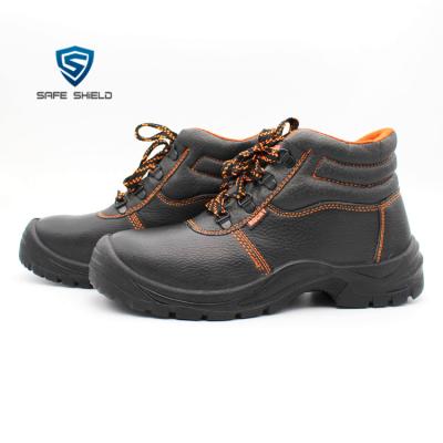 China Cheap Wholesale Anti-skid Price Men Work Safety Shoes Boots With Steel Toe And Steel Plate Safety Boots for sale