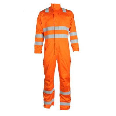 China Red Overall Safety Functional Flame Retardant Anti-Flame Workwear Anti-Flame ARC Protective Coverall for sale