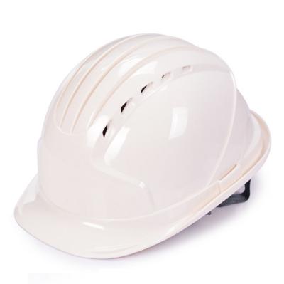 China V Guard Safety Helmet Full Brim ABS Engineering Safety Hard Hat White Hard Hat for sale