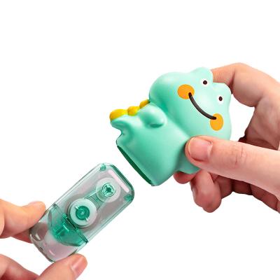 中国 Squishy Rising Correction Pen Soft Squishy Stationery Slow Tape Cartoon Dinosaur Correction Tape Stationery Cute Student Correction Wholesale 販売のため