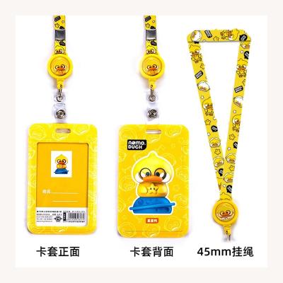 China Hardcover Advertising In School Bus Public Transportation Inside 53*85mm Direct Selling Badge ID Card Holders Vertical Horizontal Hard Sleeves For Kids Girls Boys for sale